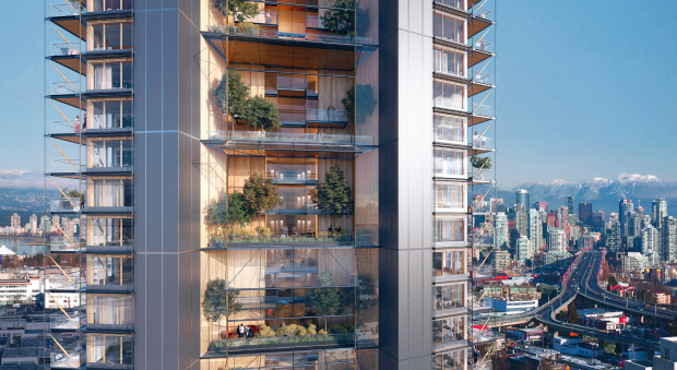 Hybrid Mass Timber CLT and Passive House Vancouver; Perkins + Will Architects